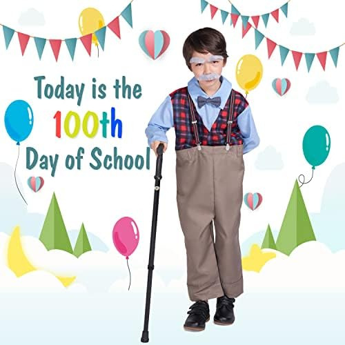 Disfraz De Anciano Para Niños Rabtero, Disfraz De 100 Días D