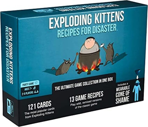 Juego De Cartas Exploding Kittens Recipes For Disaster