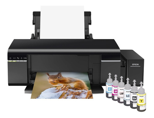 Impresora Epson L805 Ecothank Tinta Continua Foto Cd Dvd