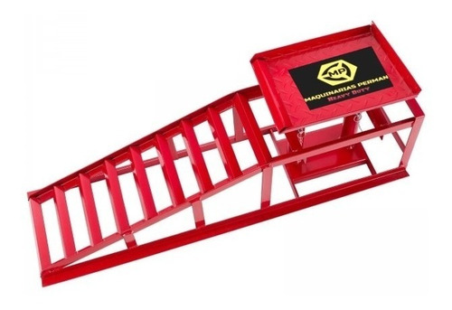 Imagen 6 de 10 de Elevador Para Autos Y Camionetas - Rampa Hidráulica - 2 Ton