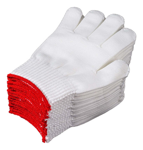 12 Pares De Guantes De Trabajo De Algodón For Pintor Que