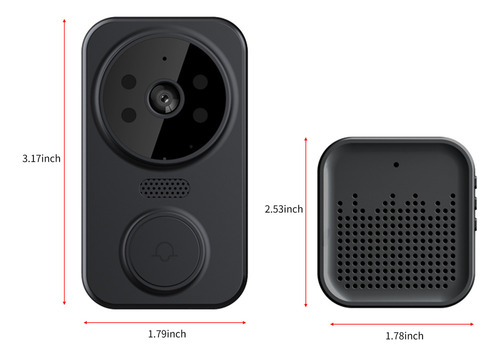 Campainha Para Apartamento Home Alarm Door Motion Hd Smart