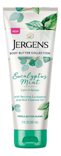 Crema Corporal Jergens Body Butter Eucalipto Menta Todo Tipo De Piel 207ml