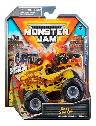 Carrinho Monster Jam - Escala 1:64 - Earth Shaker Cor Earth Shaker LT