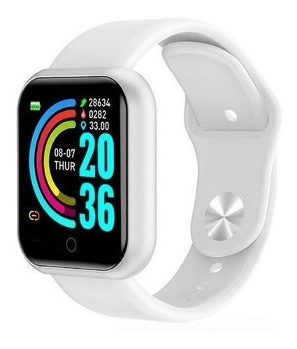 Relogio Smartwatch D20 Relógio Inteligente + 24h Cor Branca Cor da caixa Branco