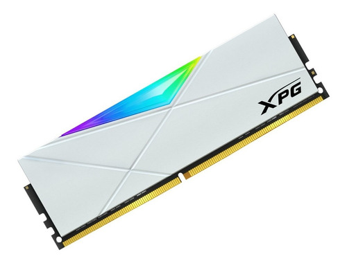 Memoria RAM Spectrix D50 gamer color blanco 16GB 2 XPG AX4U320038G16A-DW50