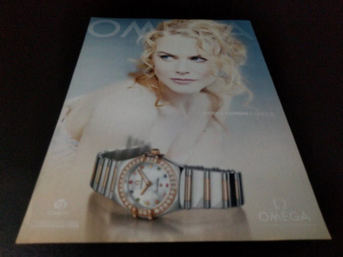 (pf632) Publicidad Omega * Nicole Kidman