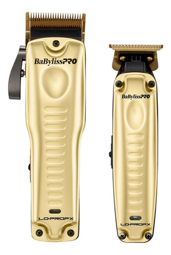 Combo Clipper & Trimmer Cordless Lithium Black Fxholpklp-bes Color Dorado