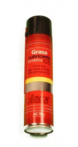 Grasa Lubricante Sintética Gs Bujes Tren Delatero Locx 350ml