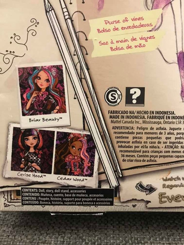 Ever After High Holly O Hair. Nova, Lacrada. Primavera.