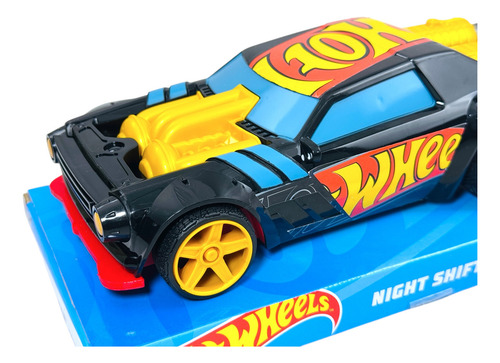 Carro De Fricción Hot Wheels Toymark Color Negro