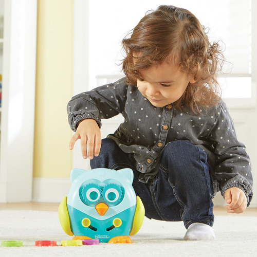 Toy Learning Resources: Hoot The Fine Motor Owl, 18 Meses O