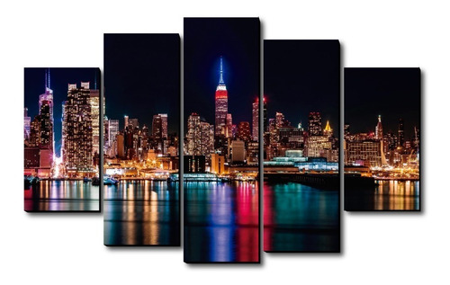 Cuadro Decorativo Nueva York 100 Cm X 70 Cm 5pz