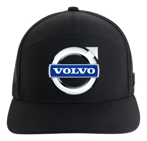 Gorra Volvo Racing 5 Paneles Premiun Black