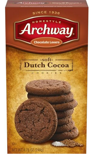 Galletas Suaves De Cacao Holandés (4 Unidades)