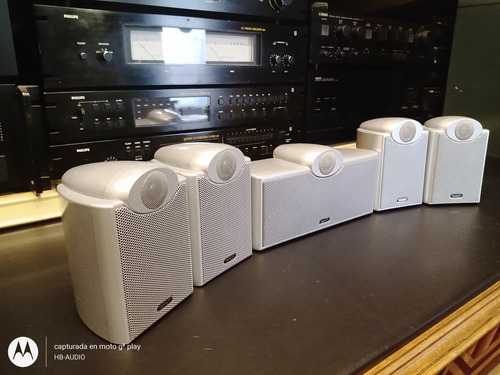 Bafles Satelitales P/home Theatre Tannoy Efx 5.1 Hbaudio Plata (Usado)