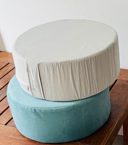 Puff Lúdico Infantil Montessori Asiento Gris