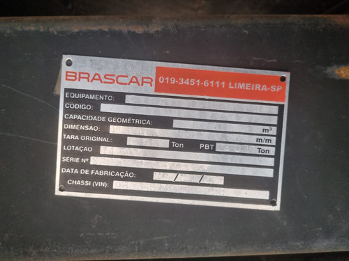 Baú 9.50 Mts X 2.65 Alt Ano 2020 Bau Para Caminhão