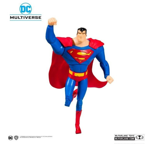Imagen 3 de 5 de Superman Animated Dc Multiverse Mcfarlane