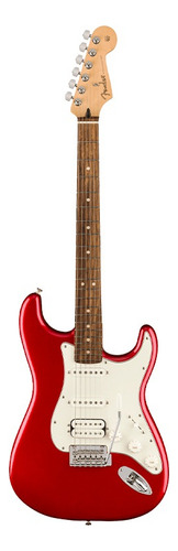 Fender Player Stratocaster® Hss, Candy Apple Red Material Del Diapasón Pau Ferro Orientación De La Mano Diestro