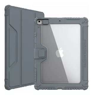 Case Ultra Protección iPad 10.2 9na Gen 2021 8va / 7ma Gris