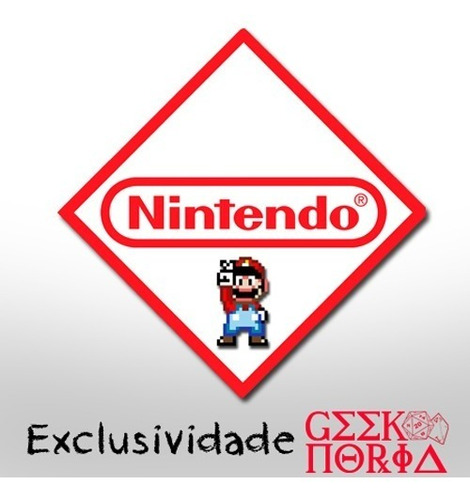 Placa Criativa Decorativa Personalizada Game Nintendo