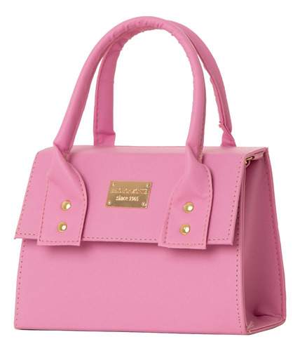 Bolso Mariconera Fana Triana Rosa, Especial La Quiero!! Barbie Lisa Oro Rosa