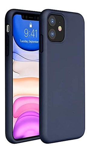 Carcasa De Silicona Líquida Para iPhone 11 De 6,1'' Miracase