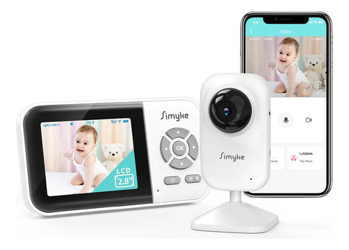 Upgrate Video Monitor,wifi Camera,2.8  Display And App ...