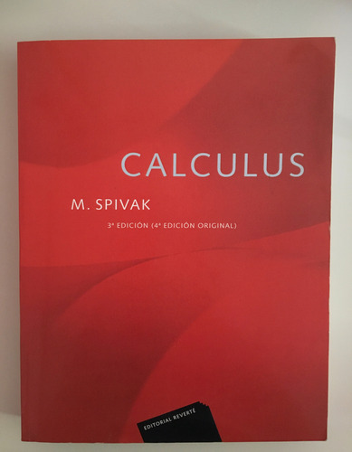 Calculus 4ta Edición Original