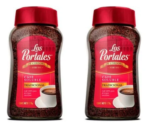 comprar Café Soluble Los Portales Tradicional 170g. - Pack 2