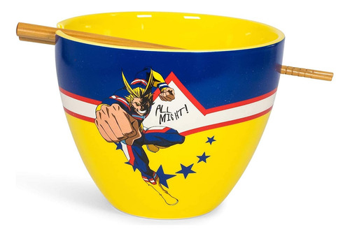 Mi Academia De Héroe Todo Podría Ramen Bowl | Tazón De 16 Oz