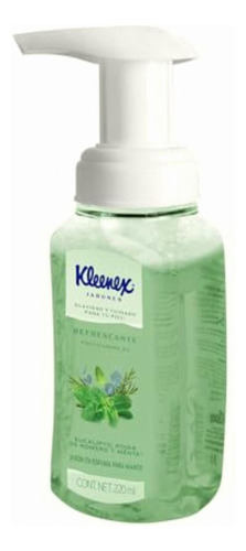 Jabón Líquido En Espuma Kleenex Eucalipto, Hojas De Romero