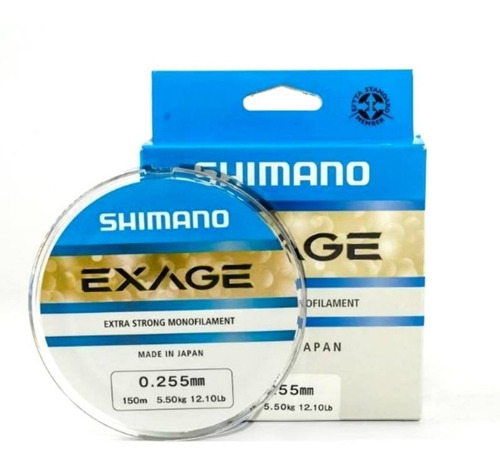 Monofilamento Shimano Exage 0.225mm/4.40kg 150m