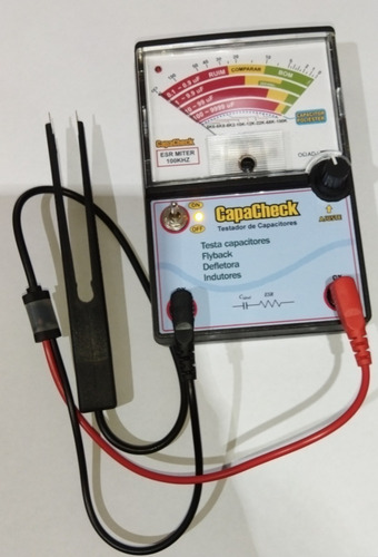 Imagem 1 de 6 de Capacheck Com Pontas De Prova De Pinças