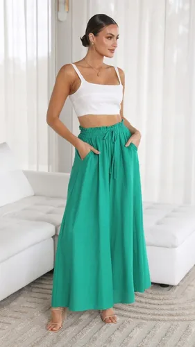 Saia calça sale longa