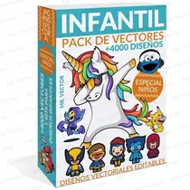 Comprar Pack +4000 Vectores Y S Para Diseños Infantiles Kids