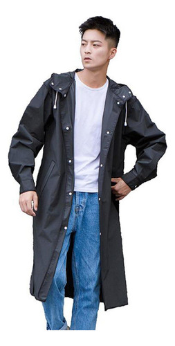 Poncho De Lluvia Reutilizable Impermeable Para Hombres Y