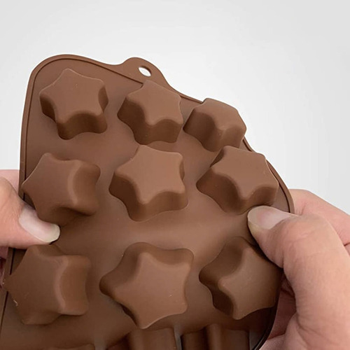 A A 6 Molde Silicon Corazón Esfera Reposteria Fondant Chocol