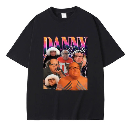 Camiseta De Algodón Con Estampado Gráfico Danny Devito