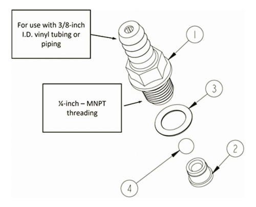 Little Giant Cv-10 Check Valve For Vcc, Vcm, Vcma And