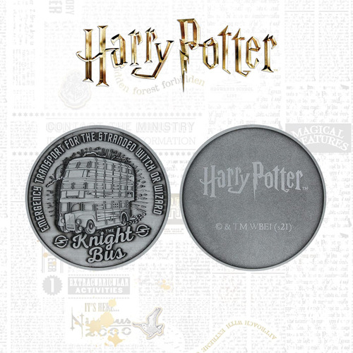 Medallón Coleccionable Harry Potter Autobús Noctámbulo