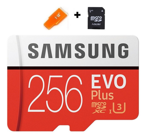 Cartao De Memoria Samsung 256gb Evo Plus H2testw Sd Card 5
