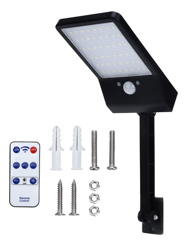 Luz De Calle Solar Led Para Pared Exterior, 48 Led, Movimien