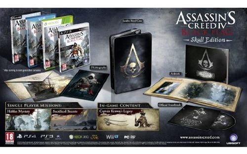 Assassins Creed Iv Black Flag Skull Edition Ps3