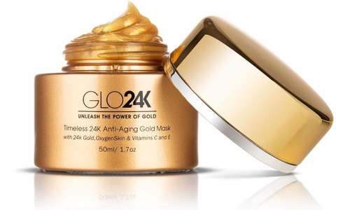 Mascarilla Facial De Oro 24k Antienvejecimiento Atemporal