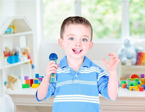 Micrófono De Karaoke Con Diseño De Tiburón Para Niños, Integ