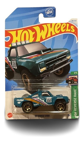 Auto Hot Wheels Coleccion 87 Dodge D100 38/250 - Mattel