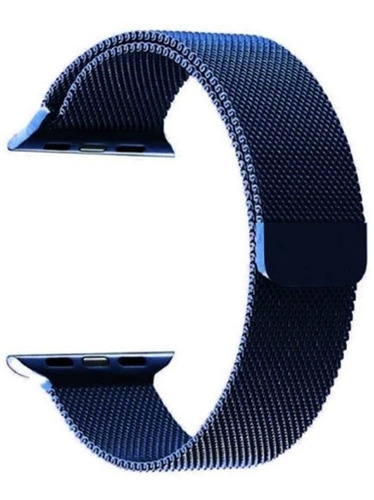 Apple Watch Malla Compatible Pulsera Magnetica 42 44mm Color Azul oscuro