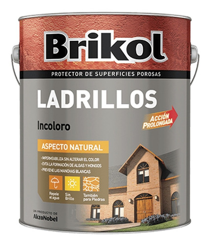 Brikol Ladrillos Impermeabilizante Incoloro X 20l - Caporaso